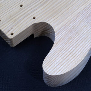 AC Tele Style European Ash Body - C000351 - Unfinished - Image 8