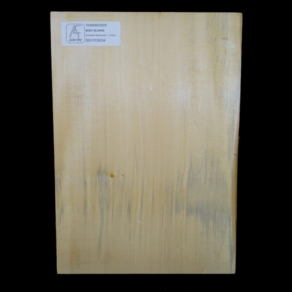 AC European Basswood Body Blank - 1 Piece - BB1PEB004