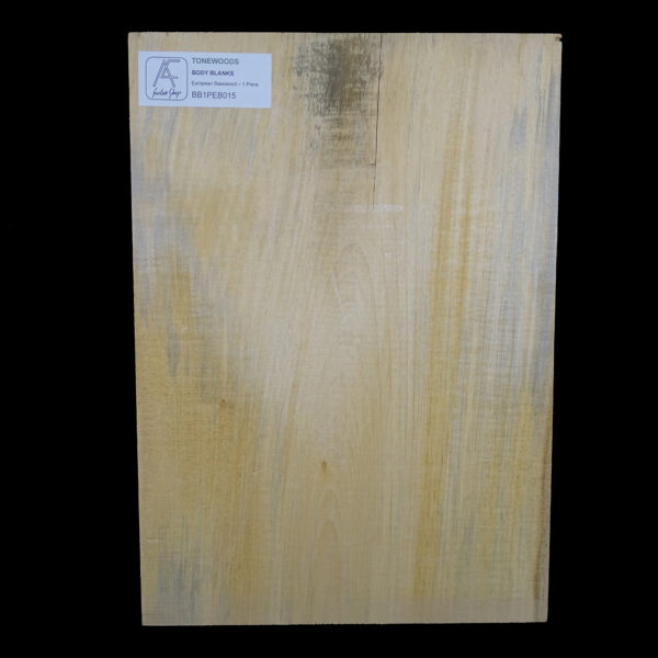 AC European Basswood Body Blank - 1 Piece - BB1PEB015