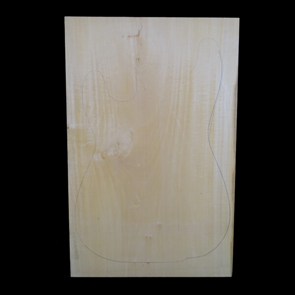 AC European Basswood Body Blank - 1 Piece - BB1PEB022 - Image 2