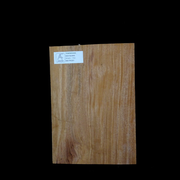 AC Khaya (African Mahogany/Acajou) Body Blank - 1 piece - BB1PK081