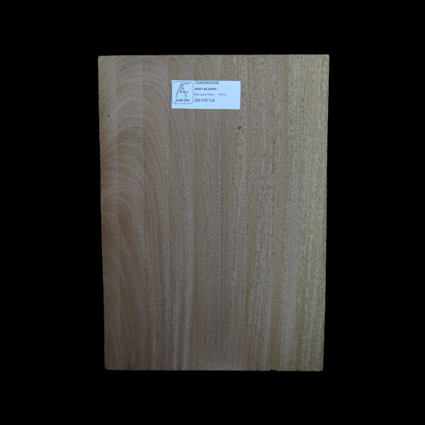 AC Khaya (African Mahogany/Acajou) Body Blank - 1 piece - BB1PK104