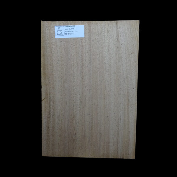 AC Khaya (African Mahogany/Acajou) Body Blank - 1 piece - BB1PK116