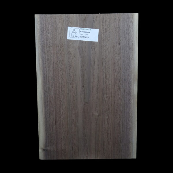 american walnut body blank one piece for electric guitar making