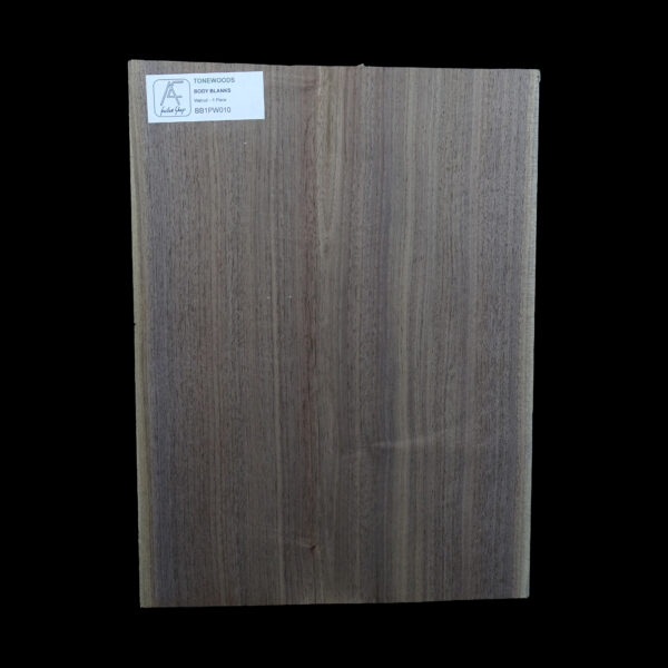 american walnut body blank one piece for electric guitar making