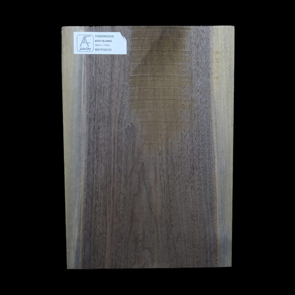 american walnut body blank one piece for electric guitar making