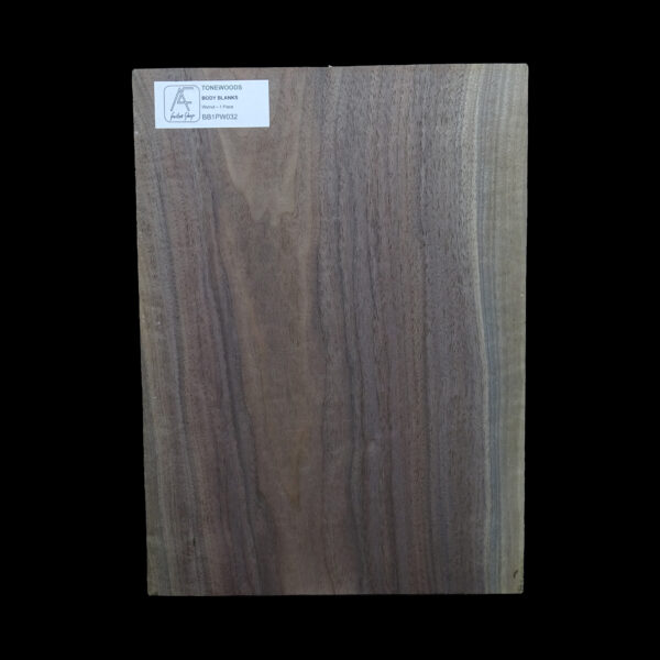 AC American Walnut Body Blank 1 Piece - BB1PW032