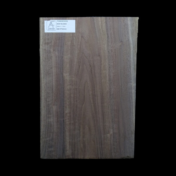 AC American Walnut Body Blank 1 Piece - BB1PW033