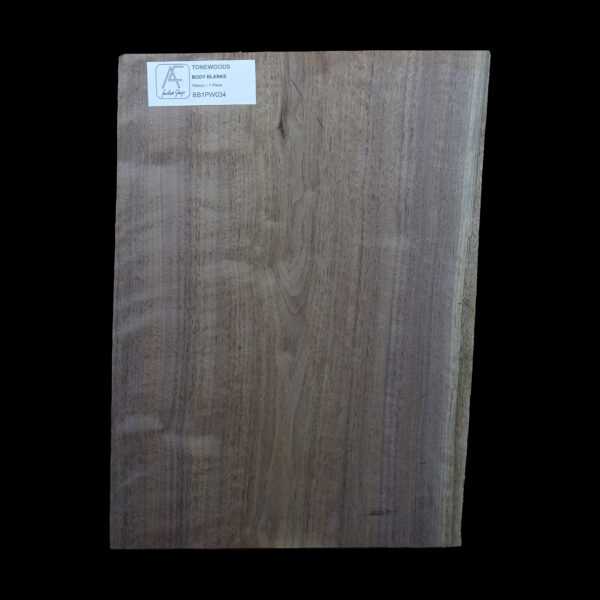 AC American Walnut Body Blank 1 Piece - BB1PW034