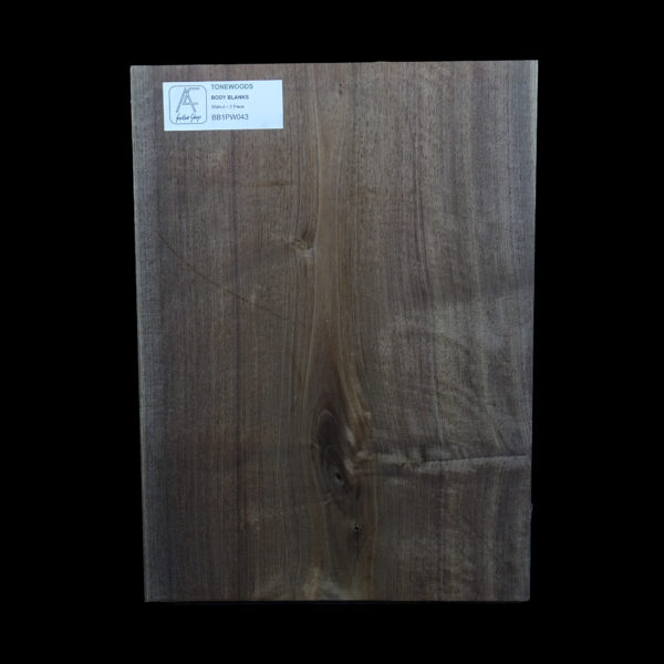 AC American Walnut Body Blank 1 Piece - BB1PW043