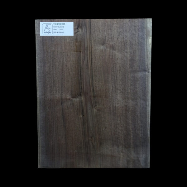 AC American Walnut Body Blank 1 Piece - BB1PW046