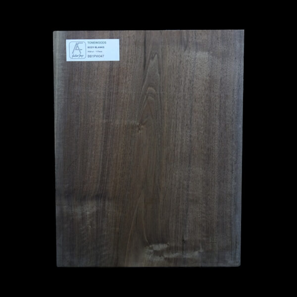 AC American Walnut Body Blank 1 Piece - BB1PW047