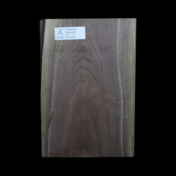 AC American Walnut Body Blank 1 Piece - BB1PW057