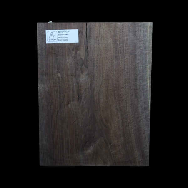 AC American Walnut Body Blank 1 Piece - BB1PW058