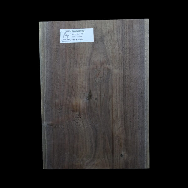 AC American Walnut Body Blank 1 Piece - BB1PW066