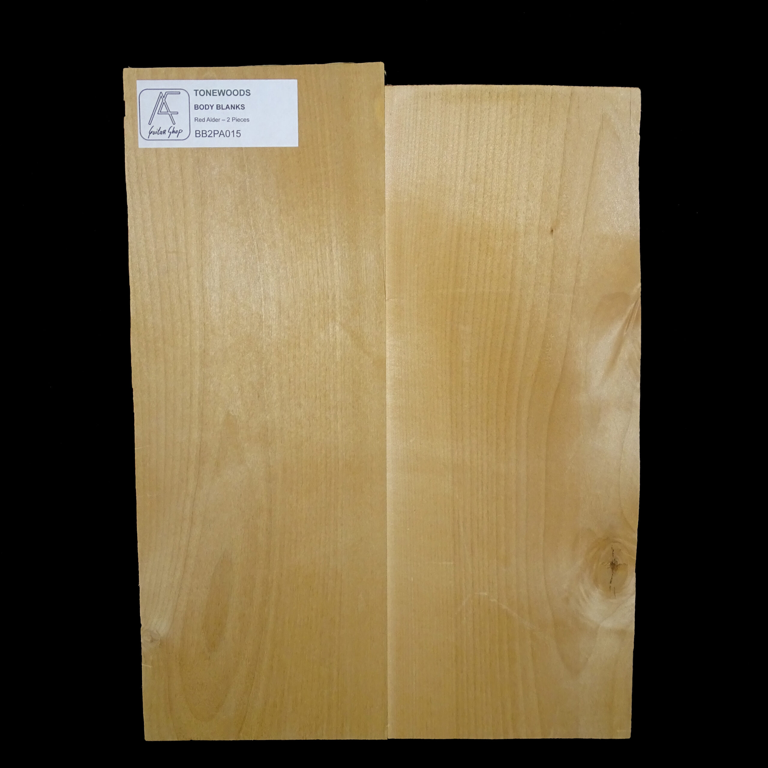 red alder body blank guitar body blank 2 piece for electric guitar making