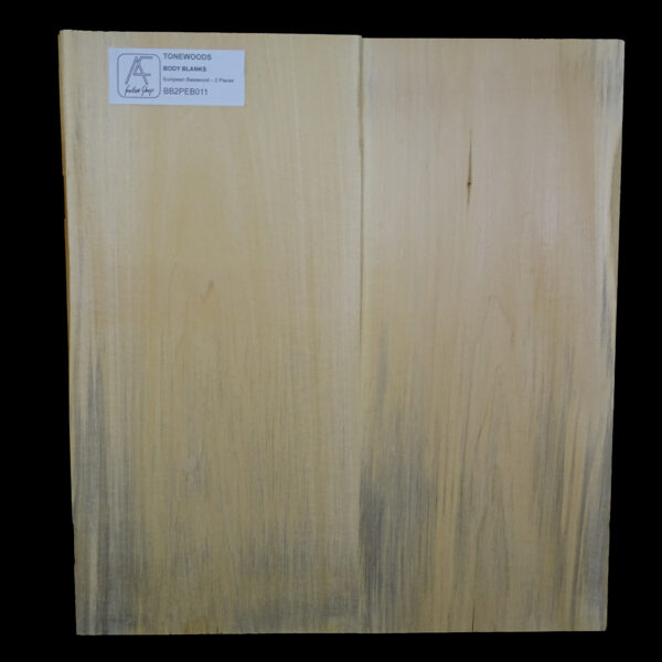 AC European Basswood Body Blank - 2 Piece - BB2PEB011