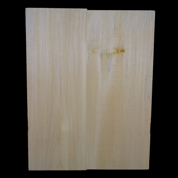 AC European Basswood Body Blank - 2 Piece - BB2PEB013 - Image 2