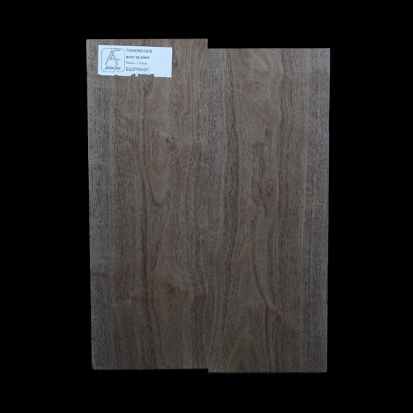 AC American Walnut Body Blank 2 Pieces - BB2PW037