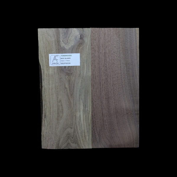 AC American Walnut Body Blank 2 Pieces - BB2PW039