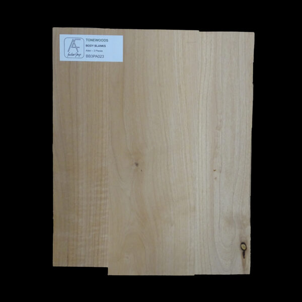 AC Red Alder Body Blank - 3 Piece - BB3PA023