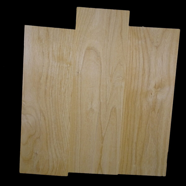 AC Red Alder Body Blank - 3 Piece - BB3PA046 - Image 2