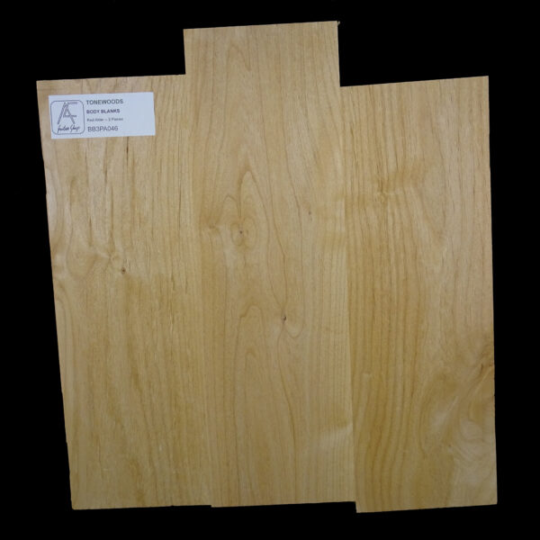 AC Red Alder Body Blank - 3 Piece - BB3PA046