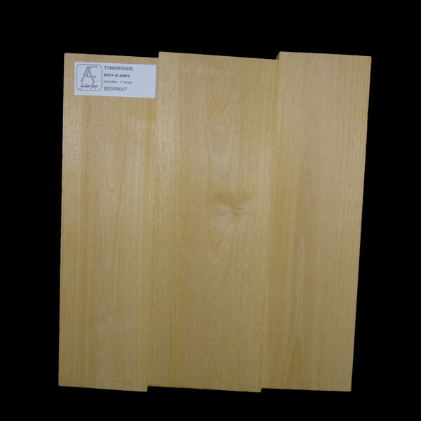 AC Red Alder Body Blank - 3 Piece - BB3PA047