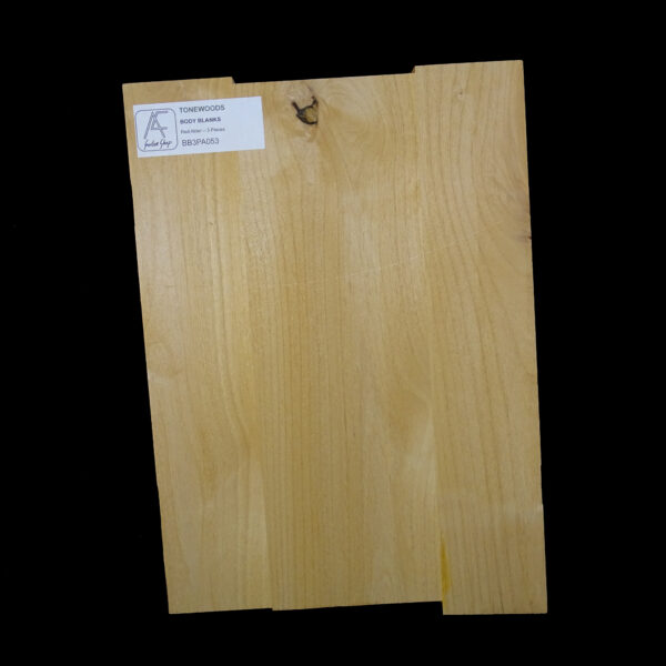 AC Red Alder Body Blank - 3 Piece - BB3PA053