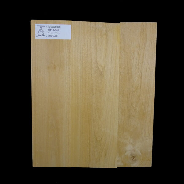 AC Red Alder Body Blank - 3 Piece - BB3PA054