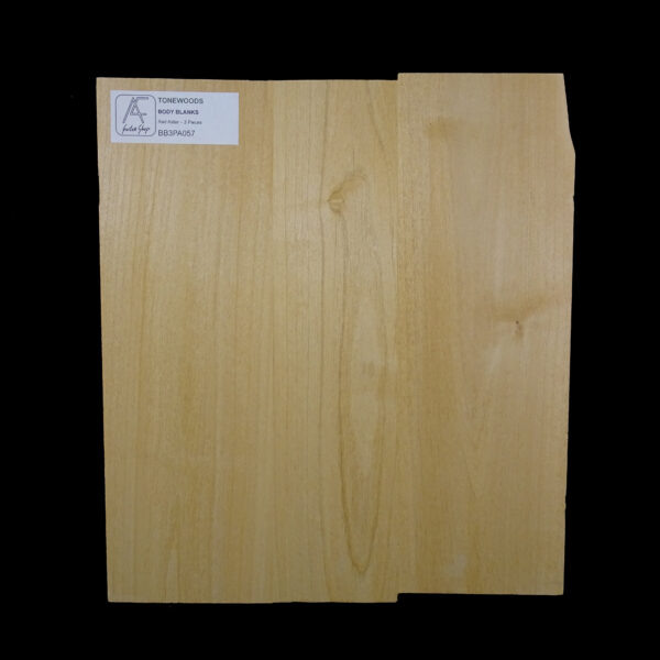 AC Red Alder Body Blank - 3 Piece - BB3PA057