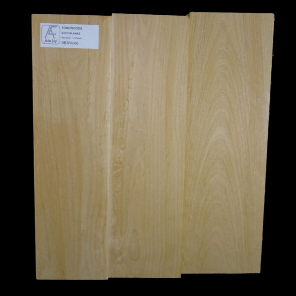 AC Red Alder Body Blank - 3 Piece - BB3PA066