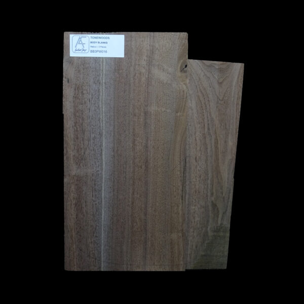 AC American Walnut Body Blank 3 Pieces - BB3PW016