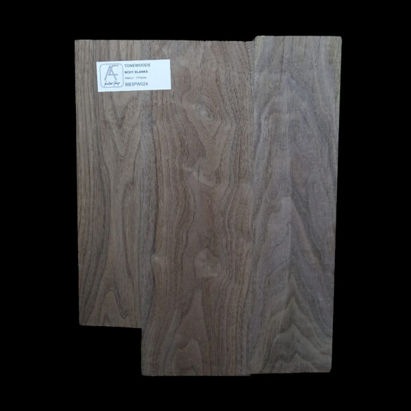 AC American Walnut Body Blank 3 Pieces - BB3PW024