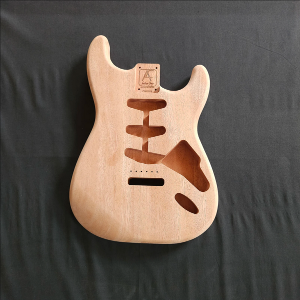 AC Strat Style Mahogany Khaya Body - C000079