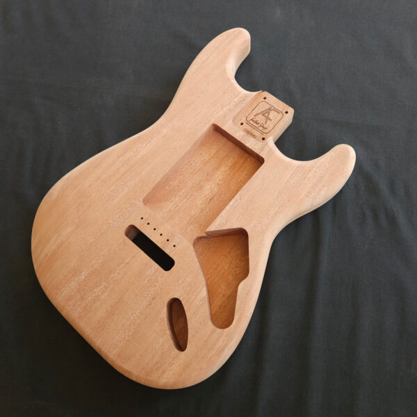 AC Strat Style Mahogany Khaya Body - C000082 - Image 3