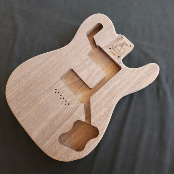 AC Tele Style Walnut Body - C000093 - Image 3