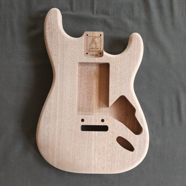 AC Strat Style Walnut Body - C000108