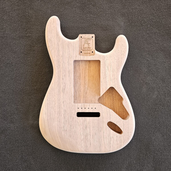 AC Strat Style Walnut Body - C000119