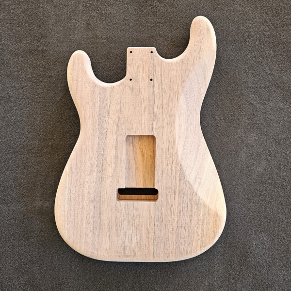 AC Strat Style Walnut Body - C000119 - Image 2