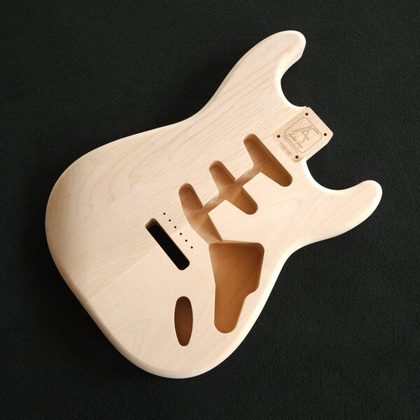 AC Strat Style Red Alder Body - C000120 - Image 3