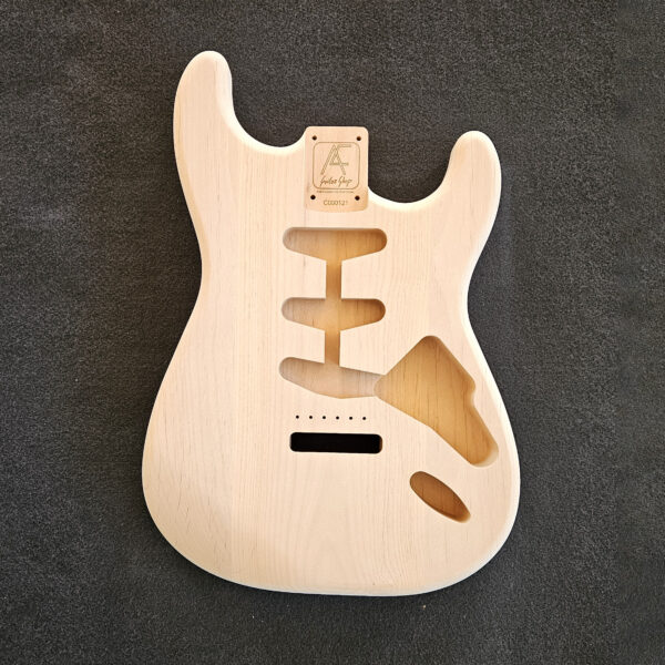 AC Strat Style Red Alder Body - C000121