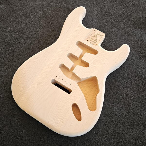 AC Strat Style Red Alder Body - C000121 - Image 3