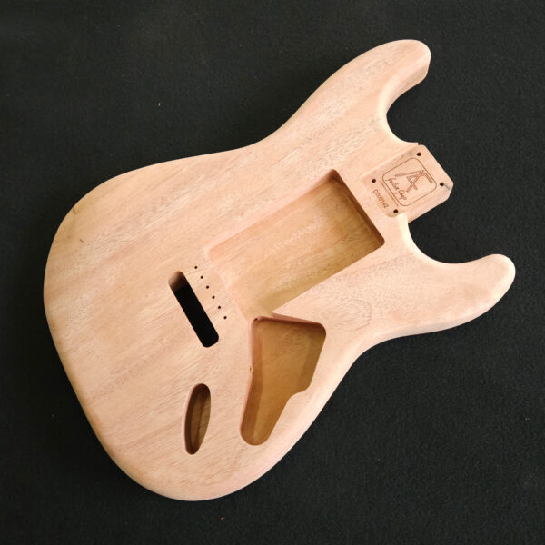 AC Strat Style Mahogany Body - C000142 - Image 3