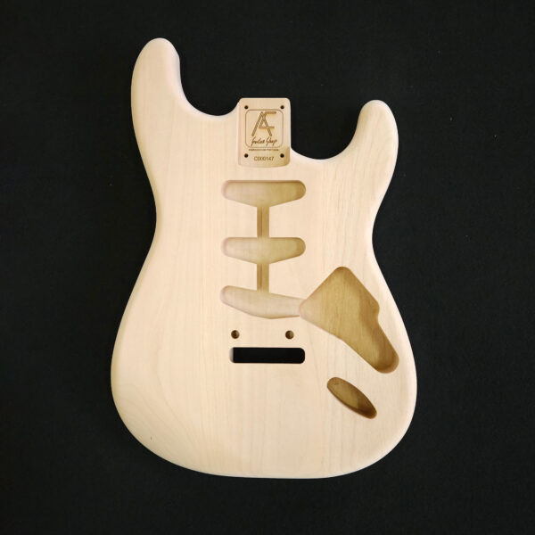 AC Strat Style Red Alder Body - C000147