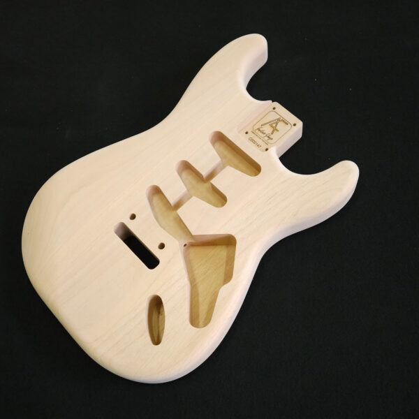 AC Strat Style Red Alder Body - C000147 - Image 3