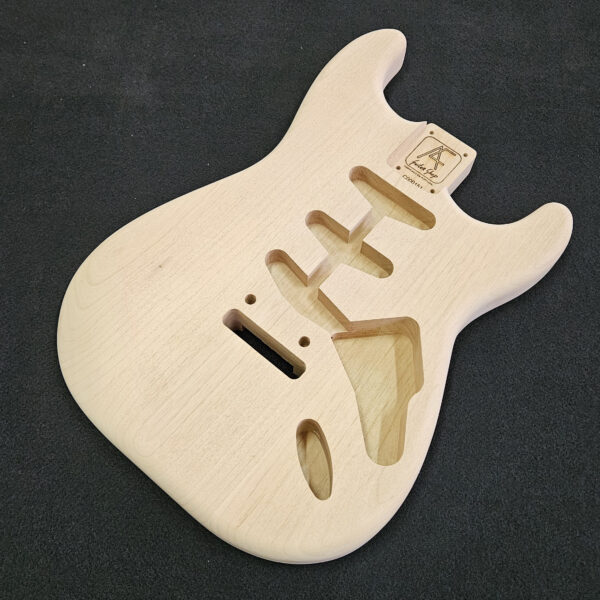 AC Strat Style Red Alder Body - C000151 - Image 3