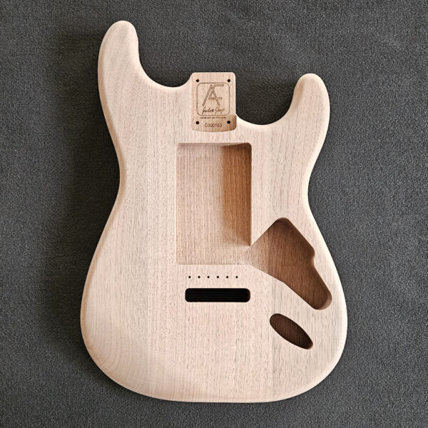 AC Strat Style Walnut Body - C000153