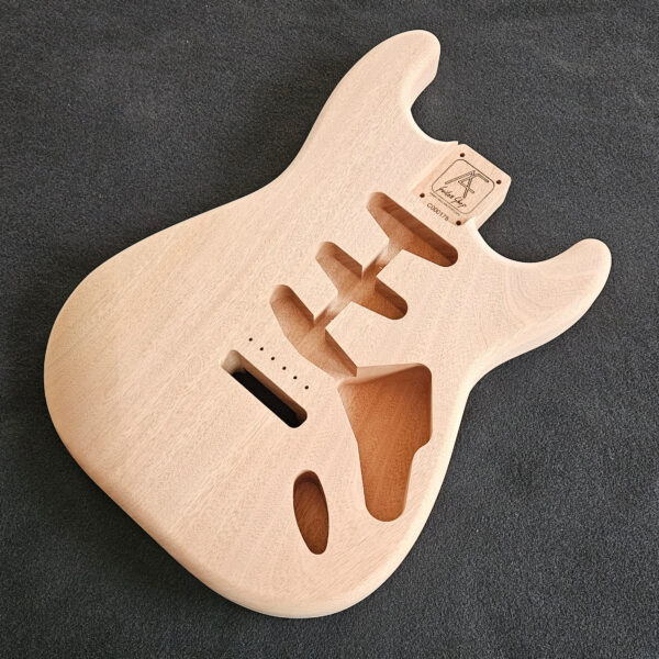 AC Strat Style Sipo Body - C000175 - Image 3