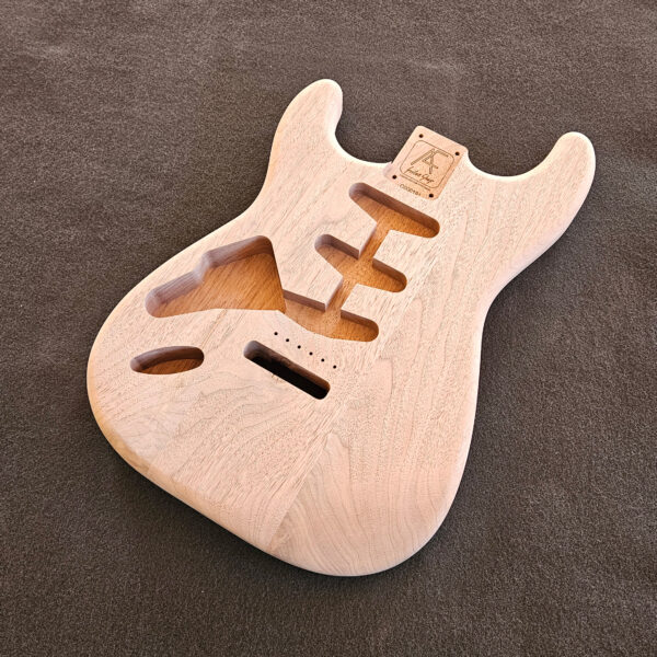 AC Strat Style American Walnut LH Body - C000191 - Image 3